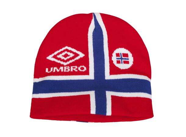 UMBRO Norway beanie  Rød SR Lue  for supporteren